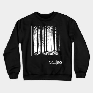 A Forest  /  Minimal Style Graphic Artwork Crewneck Sweatshirt